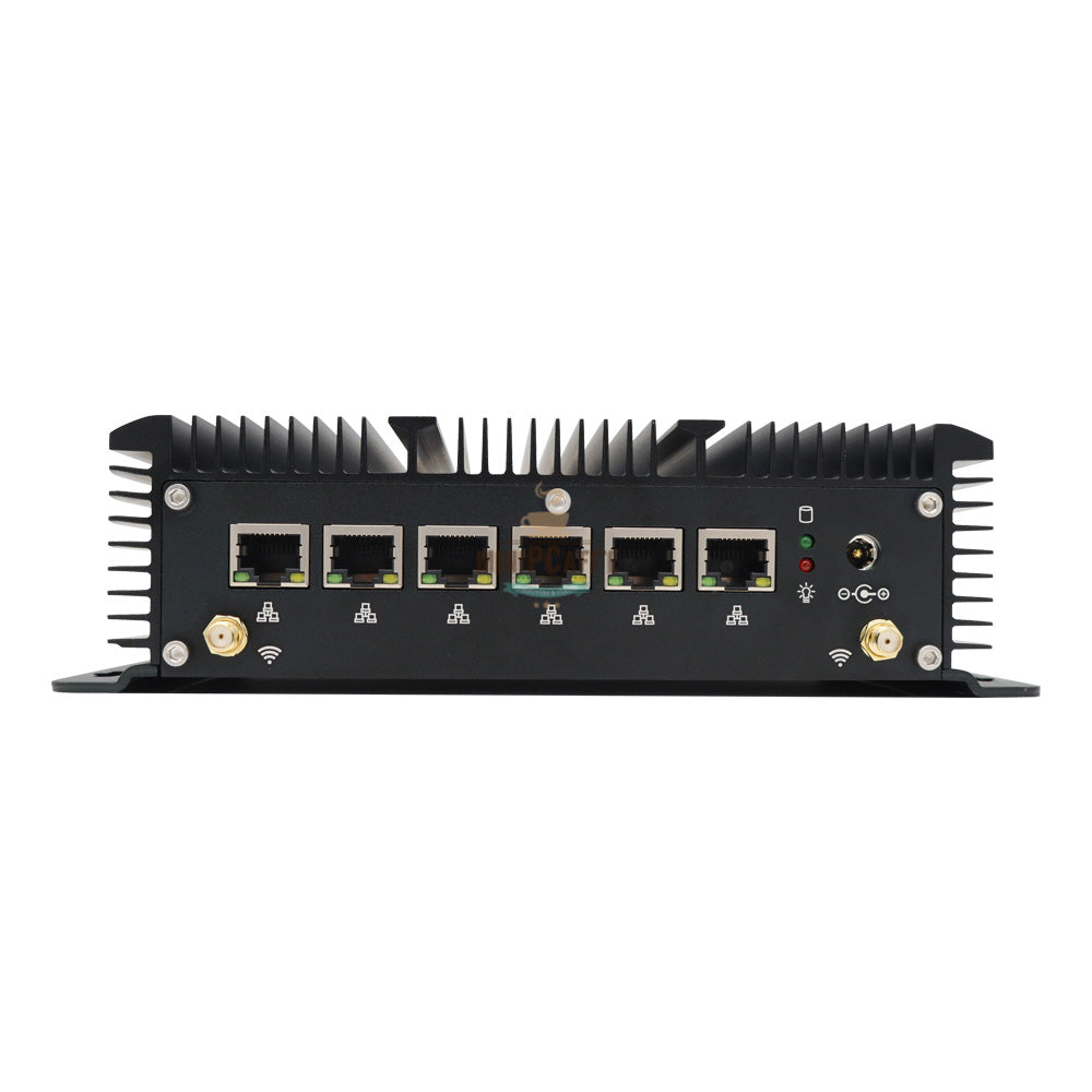 6 LAN Industrial Mini PC for Linux Pfsense VPN Firewall and