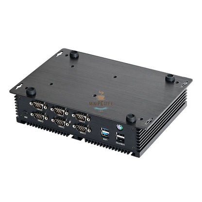 Intel i7 10510U Industrial Mini PC with 6 COM Ports