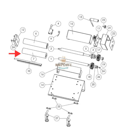 Internal Roller Replacement for Pastaline Sfogliafacile