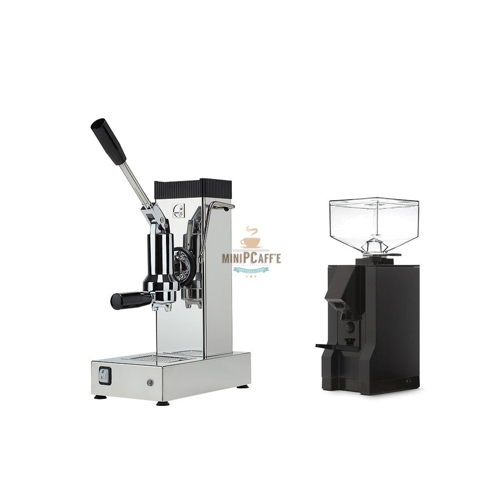 Pontevecchio Export Lever Espresso Machine dan Eureka Manual Grinder