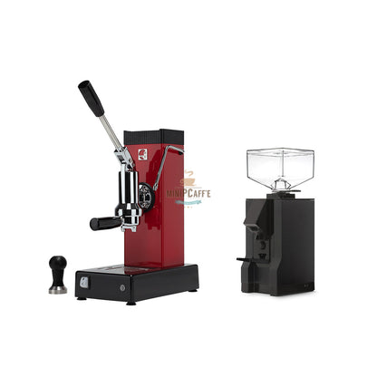 Pontevecchio Export Lever Espresso Machine dan Eureka Manual Grinder