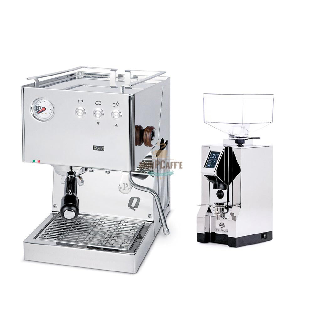 QuickMill Pop Espresso Machine and Eureka Specialita Grinder