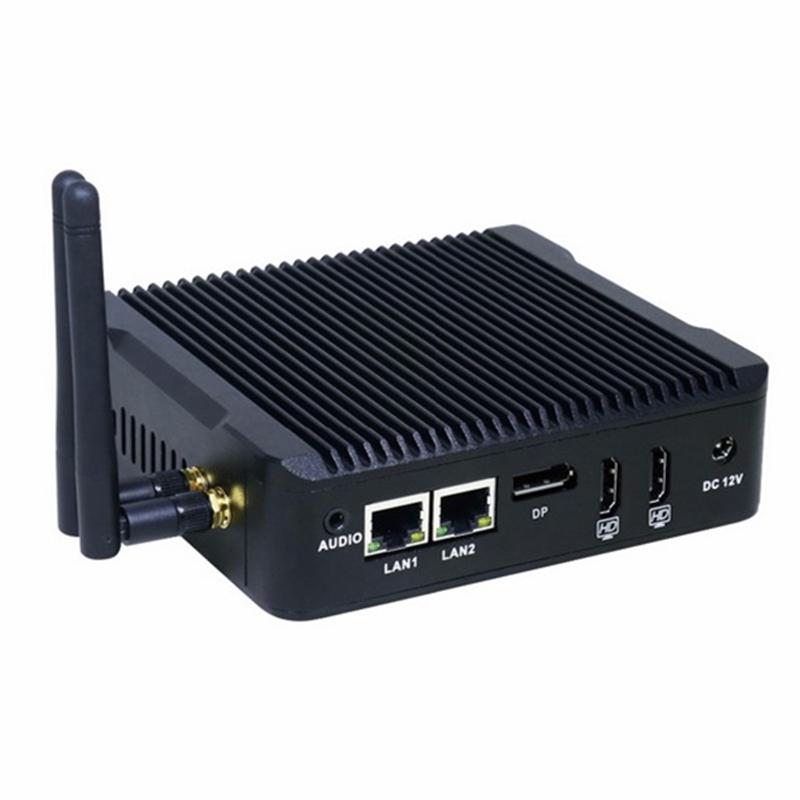 Intel N3160 1.60GHz Mini PC w/ 2x LAN Ports - MiniPCaffe.com