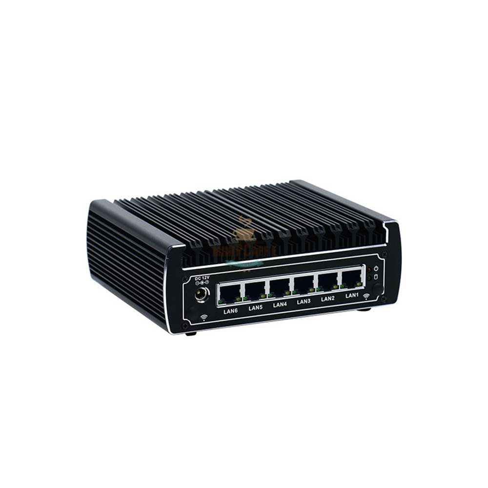 Intel Core i3 7100U 2.40Ghz Mini PC with 6 LAN Ports - MiniPCaffe.com