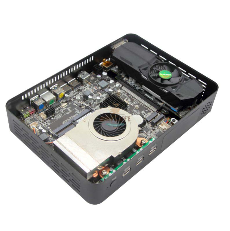 Mini PC Intel i5 9400F 6 cœurs 2,9 GHz avec Nvidia GTX 1650 4 Go