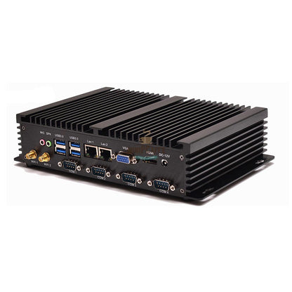 Intel Celeron 1037U 1.8Ghz Industrial Mini PC with 4x RS232 Ports - MiniPCaffe.com