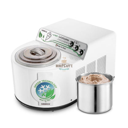 Nemox Gelatissimo Exclusive i-Green Ice Cream Machine - MiniPCaffe.com