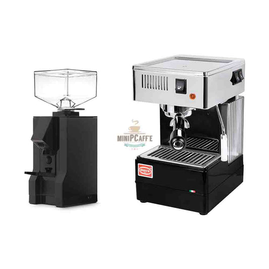 QuickMill 820 Espresso Machine & Eureka Manuale Grinder - MiniPCaffe.com