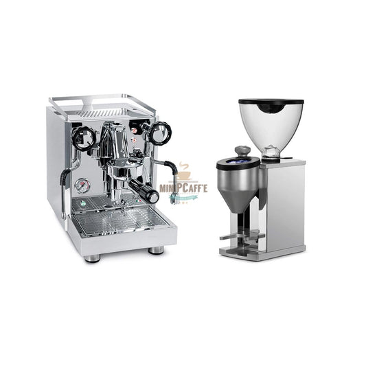 Quick Mill Rubino Espresso Machine and Rocket Faustino Grinder - MiniPCaffe.com